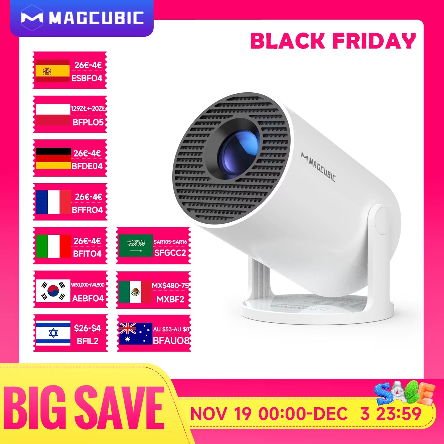 Projector HY300 PRO 8K Android 14 Dual Wifi6 290ANSI Allwinner H726 BT5.4 1080P 1280*720P Home Cinema Outdoor Projetor