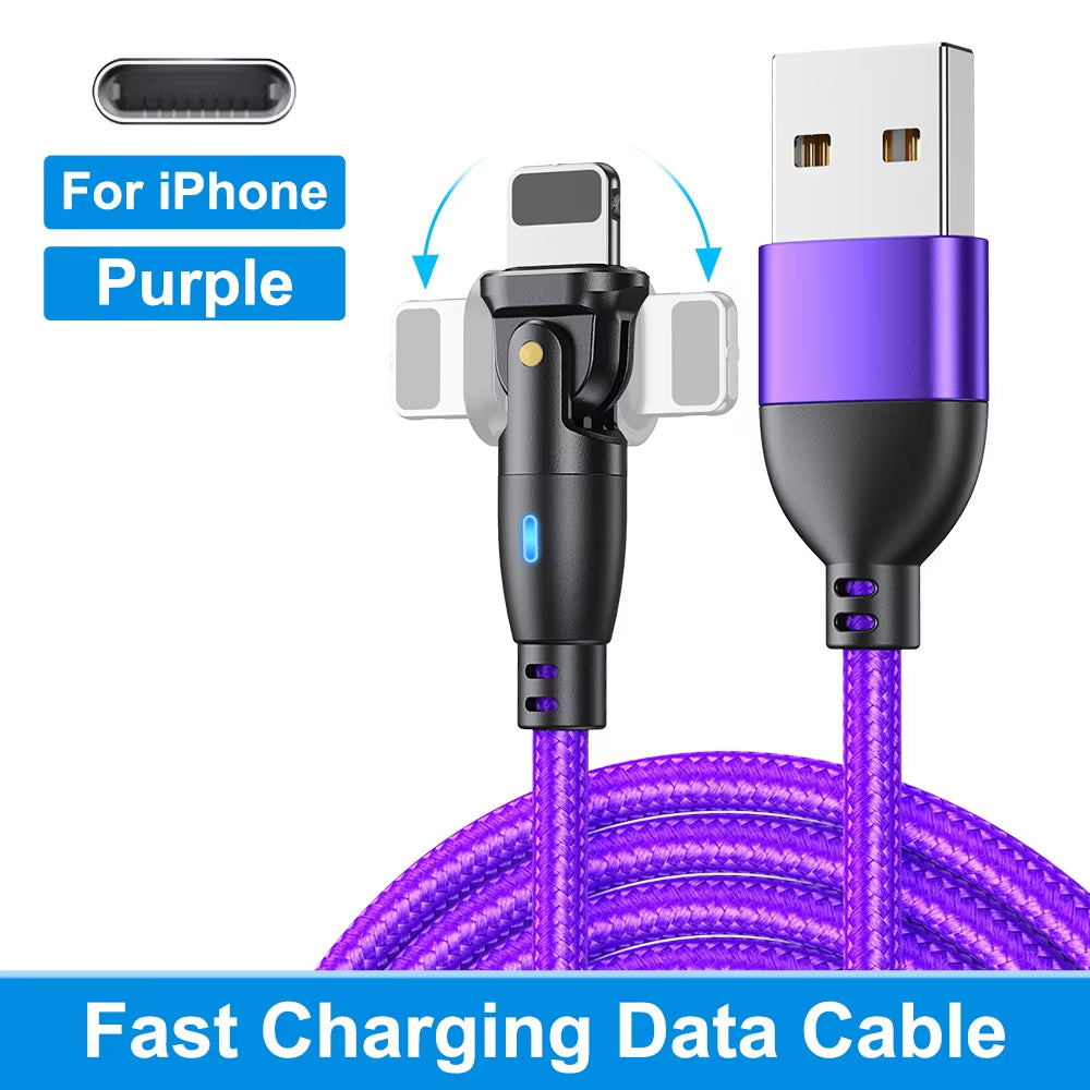 USB Type C Cable for Realme Huawei P30 3A Fast Charging Data Cord for Samsung Oneplus Poco F3 Iphone Charger Micro USB Wire